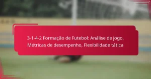 Read more about the article 3-1-4-2 Formação de Futebol: Análise de jogo, Métricas de desempenho, Flexibilidade tática