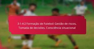 Read more about the article 3-1-4-2 Formação de Futebol: Gestão de riscos, Tomada de decisões, Consciência situacional