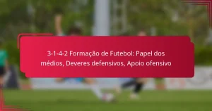 Read more about the article 3-1-4-2 Formação de Futebol: Papel dos médios, Deveres defensivos, Apoio ofensivo