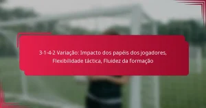 Read more about the article 3-1-4-2 Variação: Impacto dos papéis dos jogadores, Flexibilidade táctica, Fluidez da formação