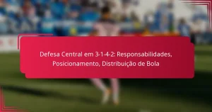Read more about the article Defesa Central em 3-1-4-2: Responsabilidades, Posicionamento, Distribuição de Bola