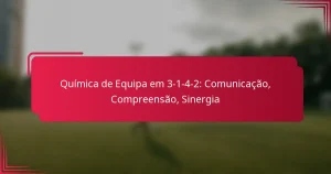 Read more about the article Química de Equipa em 3-1-4-2: Comunicação, Compreensão, Sinergia